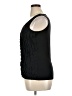 August Silk Black Sleeveless Blouse Size XL - photo 5
