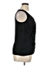 August Silk Black Sleeveless Blouse Size XL - photo 4