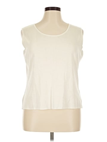 MING WANG Sleeveless T-Shirt (view 1)