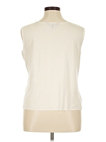 MING WANG Sleeveless T-Shirt (view 2)
