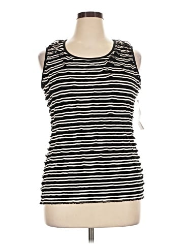 Notations Sleeveless Top (view 1)