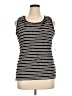 Notations Black Sleeveless Top Size XL - photo 1