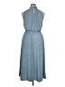 Max Studio Polka Dots Blue Casual Dress Size XL - photo 2