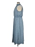 Max Studio Polka Dots Blue Casual Dress Size XL - photo 5
