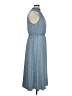 Max Studio Polka Dots Blue Casual Dress Size XL - photo 4