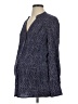 Seraphine 100% Viscose Blue Kimono Size 4 Maternity - photo 1