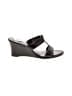 Nicole Black Wedges Size 7 1/2 - photo 1