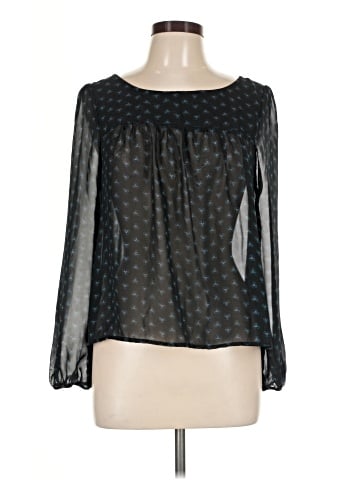 Xhilaration Long Sleeve Blouse (view 1)
