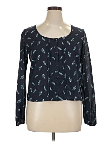 Mudd Long Sleeve Blouse (view 1)