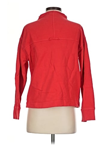 Madewell Long-Sleeve Funnel-Neck Sweatshirt (view 2)