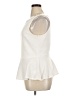 Bisou Bisou Ivory Sleeveless Blouse Size XL - photo 5