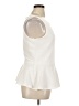 Bisou Bisou Ivory Sleeveless Blouse Size XL - photo 4