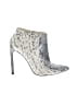 Gucci Animal Print Silver Ankle Boots Size EU (IT) 38 1/2 / US 8 1/2 - photo 1