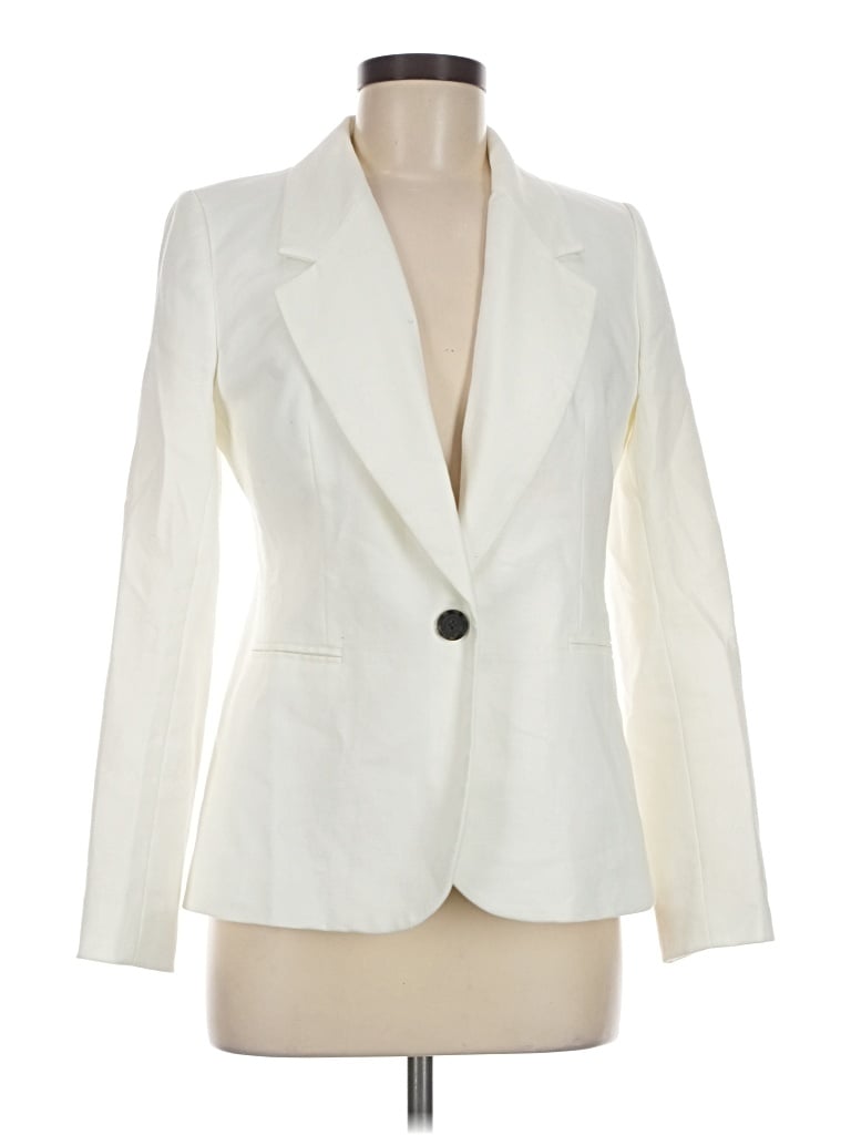Pre-owned Jcrew Blazer Jacket In Ivory