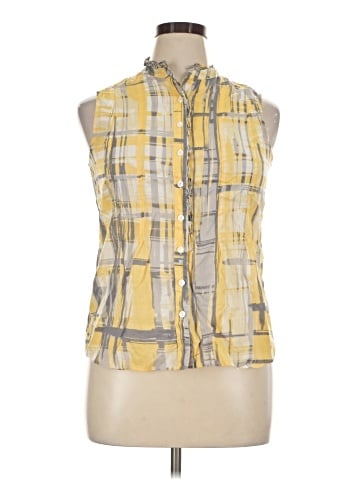 Coldwater Creek Sleeveless Button-Down Shirt (view 1)
