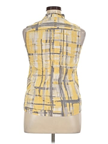 Coldwater Creek Sleeveless Button-Down Shirt (view 2)
