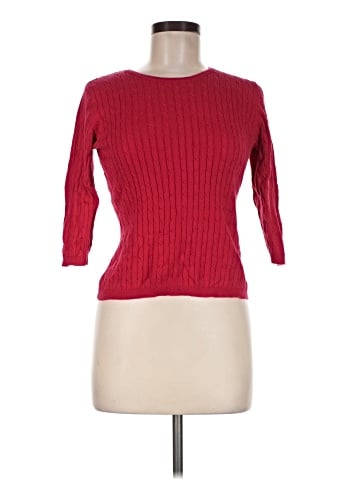 August Silk Pullover Sweater (view 1)