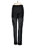 BCBGMAXAZRIA 100% Polyurethane Solid Black Active Pants Size S - photo 2