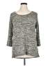 Cato Tweed Gray 3/4 Sleeve T-Shirt Size XL - photo 1