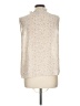 Anne Klein 100% Polyester Ivory Sleeveless Blouse Size L - photo 2