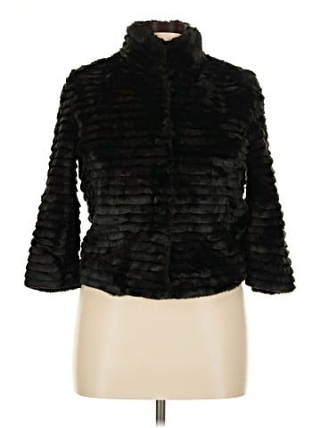 White House Black Market Faux Fur Jacket (view 1)