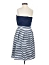 Francesca's Stripes Blue Casual Dress Size S - photo 5