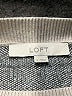 Ann Taylor LOFT 100% Cotton Plaid Gray Pullover Sweater Size S - photo 7