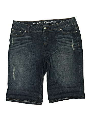 Simply Vera Vera Wang Denim Shorts (view 1)