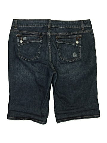 Simply Vera Vera Wang Denim Shorts (view 2)