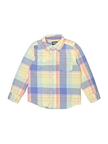 Genuine Kids from Oshkosh Long Sleeve Button-Down Shirt (view 1)