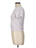 Francesca's Pink Silver Active T-Shirt Size L - photo 5