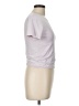 Francesca's Pink Silver Active T-Shirt Size L - photo 4