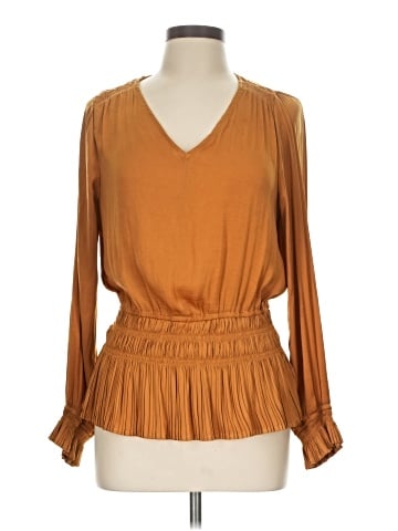 Philosophy Republic Clothing Long Sleeve Blouse (view 1)