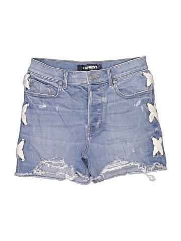 Express Denim Shorts (view 1)