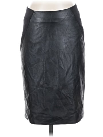 Theory Faux Leather Skirt (view 1)