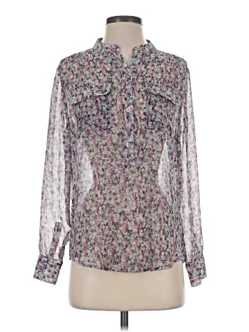 Liz Claiborne Long Sleeve Blouse (view 1)