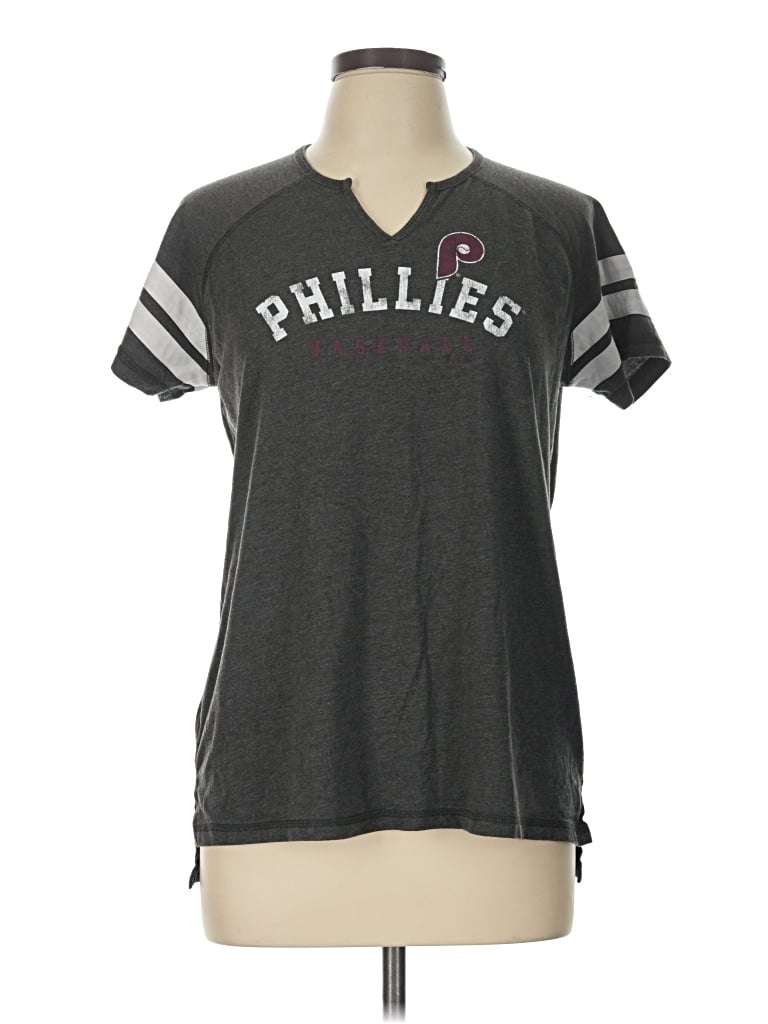 Pre-owned Fanatics Short Sleeve T-shirt In Gray