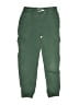 Mini Boden Solid Green Cargo Pants Size 11 - photo 1