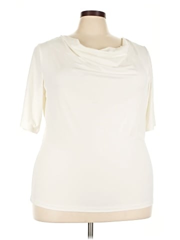 Jones New York Collection Short Sleeve Turtleneck (view 1)