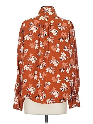 Ann Taylor Factory Long Sleeve Blouse (view 2)