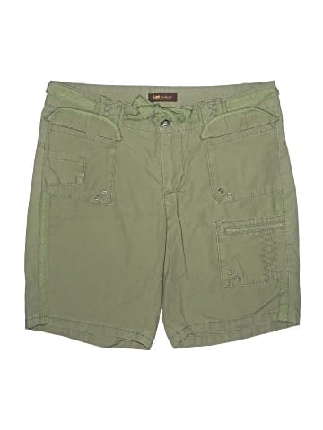 Lee Khaki Shorts (view 1)