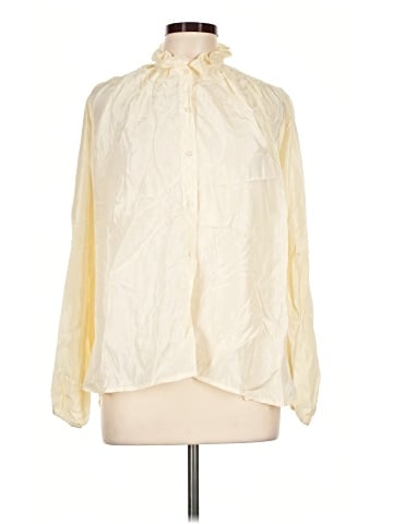 mille Resort & Travel Long Sleeve Silk Top (view 1)