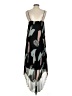Bar III 100% Polyester Graphic Black Cocktail Dress Size XS - photo 2
