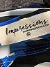 Impressions 100% Polyester Print Blue Romper Size M - photo 4