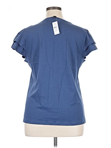 Ann Taylor Factory Short Sleeve T-Shirt (view 2)