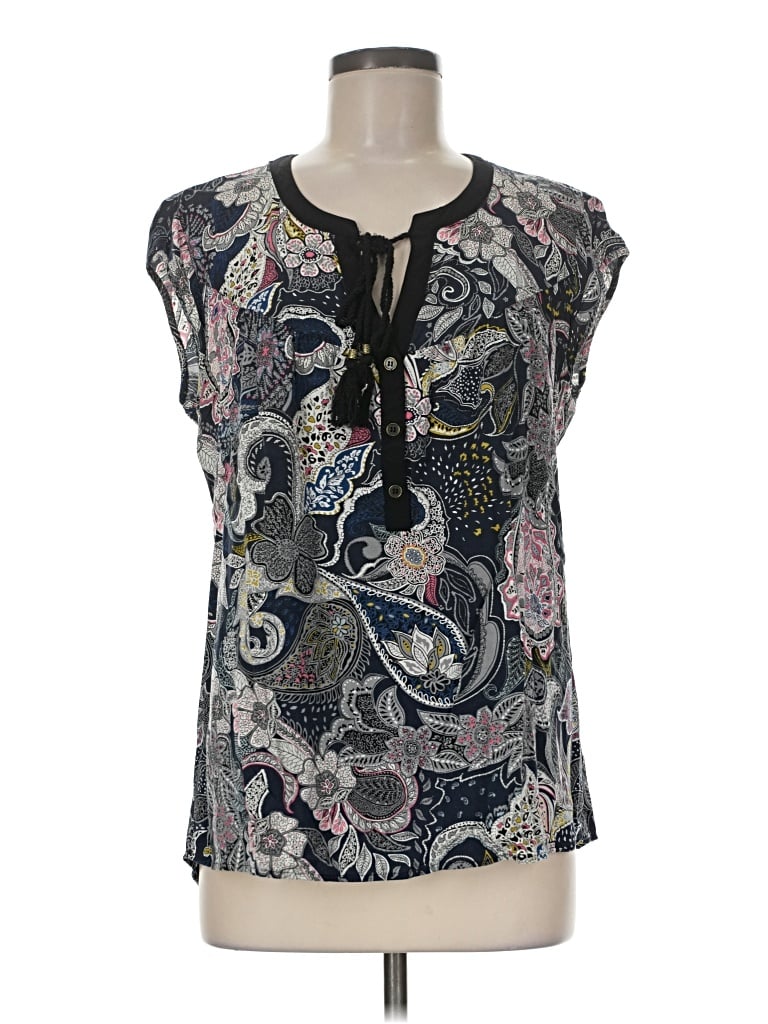 Pre-owned Dr2 Sleeveless Blouse In Gray