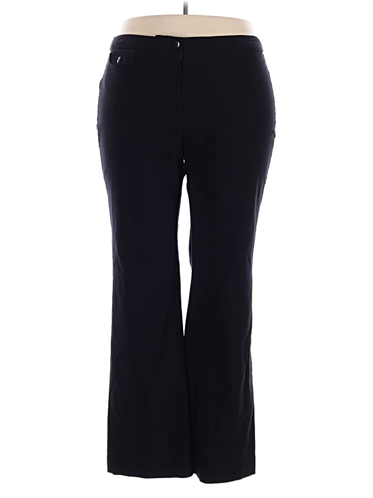 Pre-owned Lane Bryant Dress Pants In Black