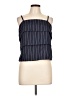 Shein 100% Polyester Blue Sleeveless Top Size L - photo 1