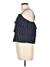 Shein 100% Polyester Blue Sleeveless Top Size L - photo 5