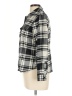 Chaps 100% Cotton Plaid Ivory Jacket Size Lg Petite - photo 5